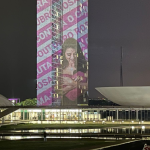 video mapping brasilia